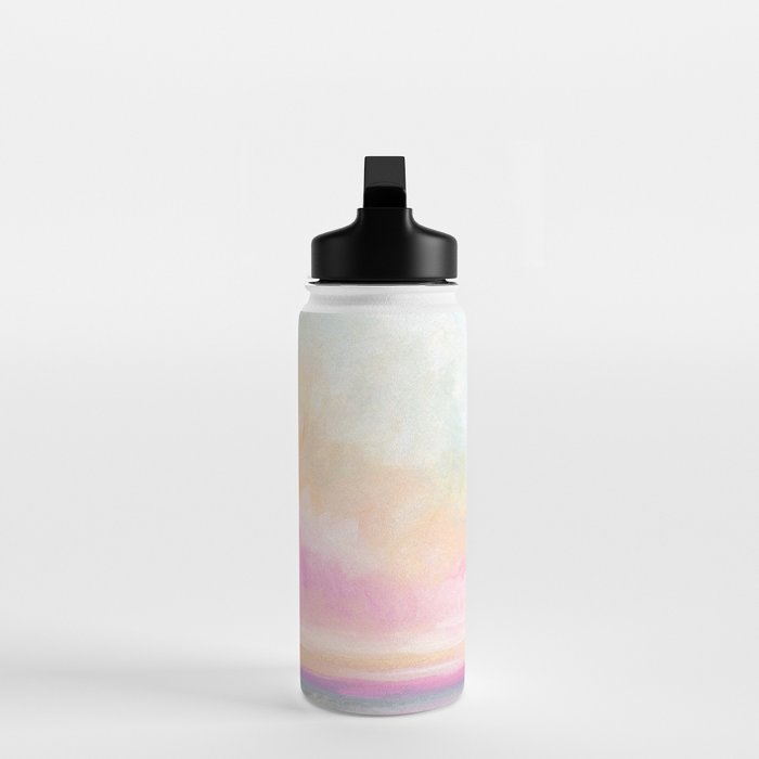Peace, Love & Joy - Tropical Ocean Seascape Water Bottle Gallery Image 3