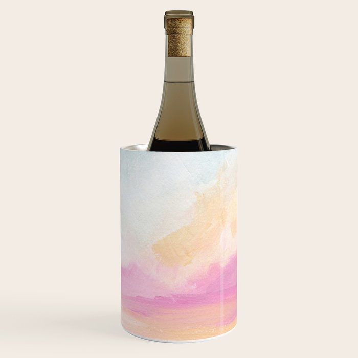 Peace, Love & Joy - Tropical Ocean Seascape Wine Chiller Gallery Image 3