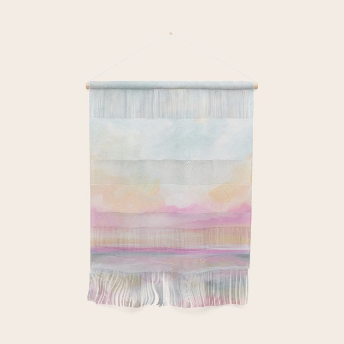 Peace, Love & Joy - Tropical Ocean Seascape Wall Hanging Gallery Image 1