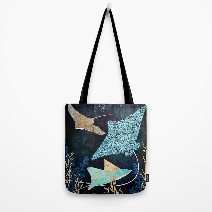 Metallic Stingray II Tote Bag Gallery Image 2