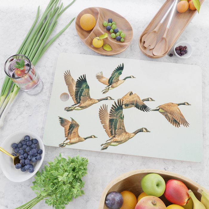 Fly Away || #photography #birds Cutting Board Gallery Image 2