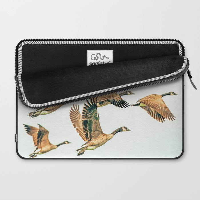 Fly Away || #photography #birds Laptop Sleeve Gallery Image 2