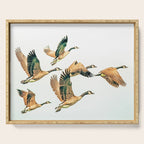 Fly Away || #photography #birds Serving Tray Gallery Image 1