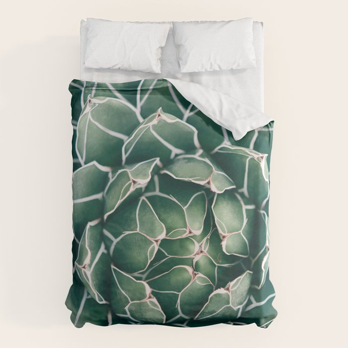 Succulent bloom II Duvet Cover Gallery Image 6