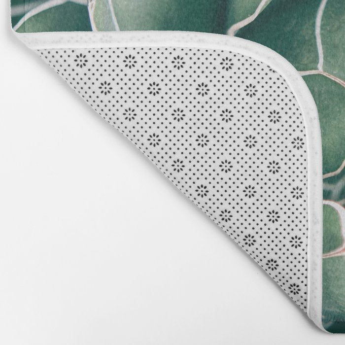Succulent bloom II Bath Mat Gallery Image 2