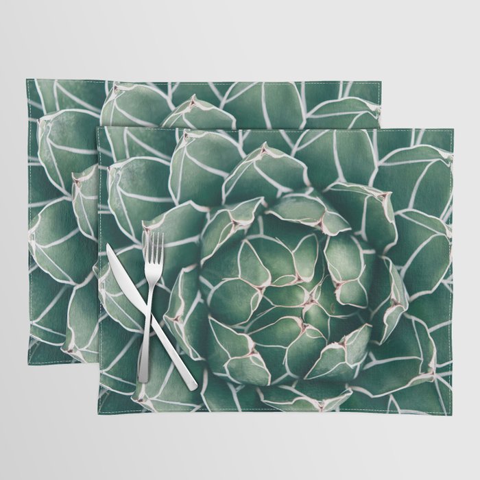Succulent bloom II Placemat Gallery Image 1