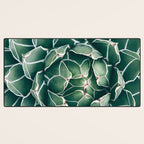 Succulent bloom II Desk Mat Gallery Image 3