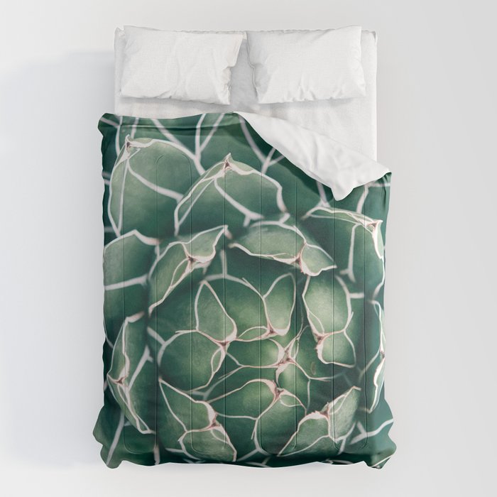 Succulent bloom II Comforter Gallery Image 1
