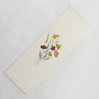 Wildflowers Bouquet Yoga Mat Gallery Image 1