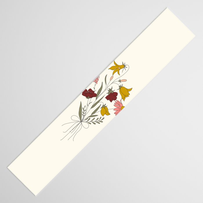 Wildflowers Bouquet Table Runner Gallery Image 3