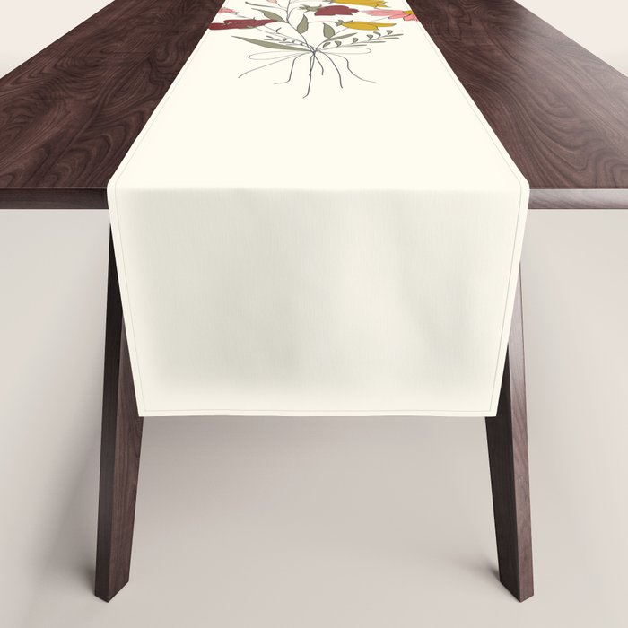 Wildflowers Bouquet Table Runner Gallery Image 1