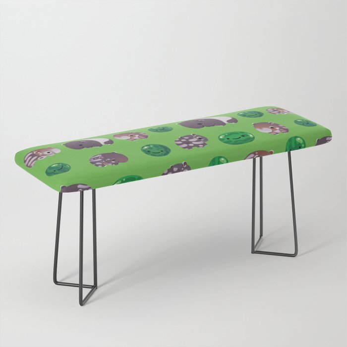 Tapir and baby watermelons Bench Gallery Image 1