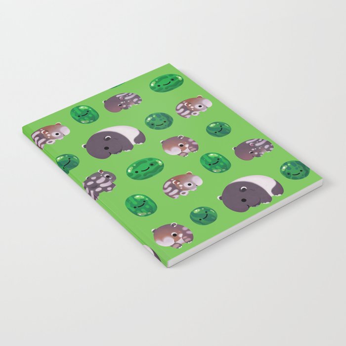 Tapir and baby watermelons Notebook Gallery Image 1