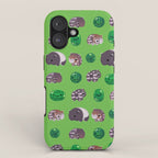 Tapir and baby watermelons iPhone Case Gallery Image 1