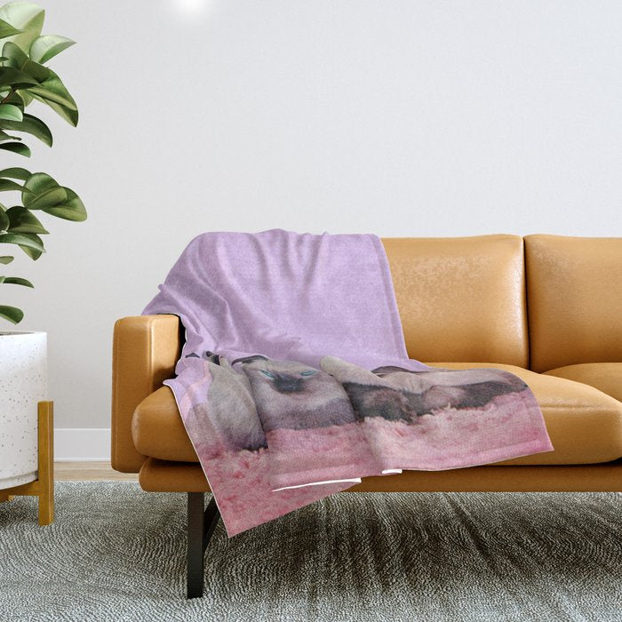 Distracted Throw Blanket Gallery Image 1