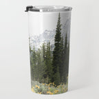 Grand Teton National Park Wildflower Adventure - Wanderlust Mountains Travel Mug Gallery Image 3