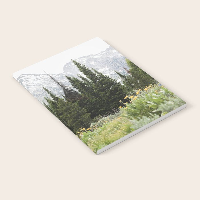 Grand Teton National Park Wildflower Adventure - Wanderlust Mountains Notebook Gallery Image 1