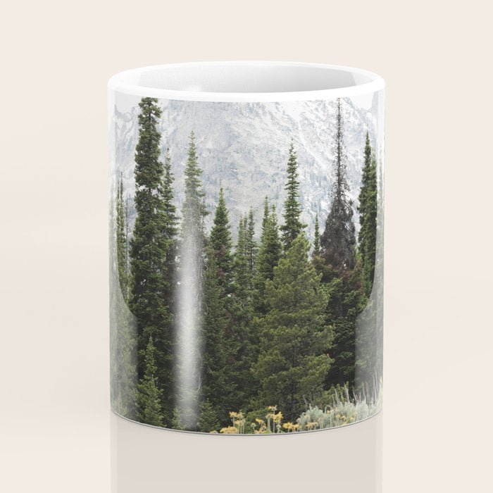 Grand Teton National Park Wildflower Adventure - Wanderlust Mountains Coffee Mug Gallery Image 4