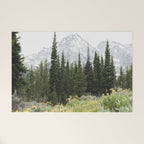 Grand Teton National Park Wildflower Adventure - Wanderlust Mountains Welcome Mat Gallery Image 1
