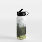 Grand Teton National Park Wildflower Adventure - Wanderlust Mountains Water Bottle Gallery Image 1