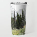 Grand Teton National Park Wildflower Adventure - Wanderlust Mountains Travel Mug Gallery Image 2