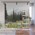 Grand Teton National Park Wildflower Adventure - Wanderlust Mountains Wall Mural Gallery Image 1