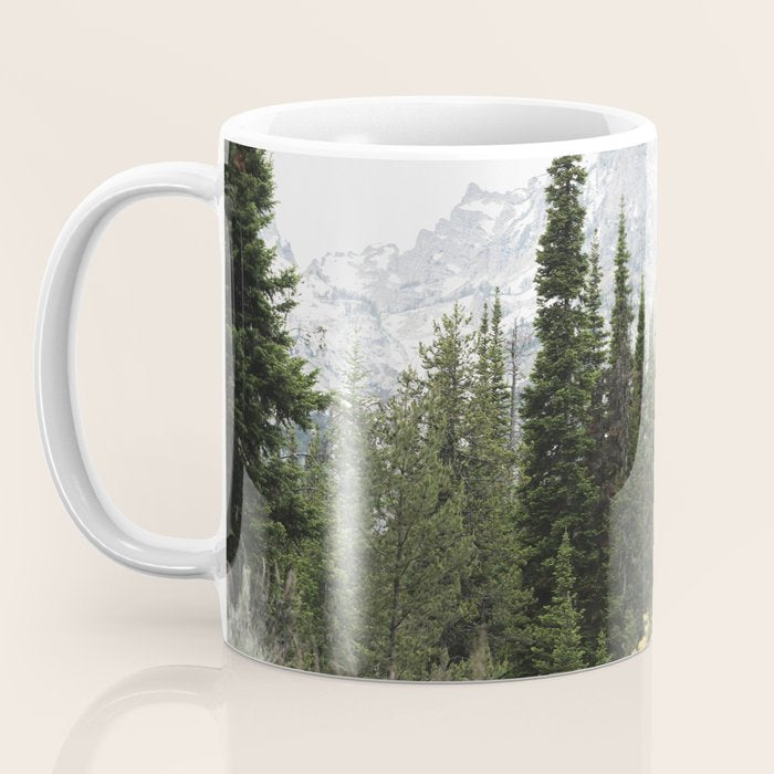 Grand Teton National Park Wildflower Adventure - Wanderlust Mountains Coffee Mug Gallery Image 3