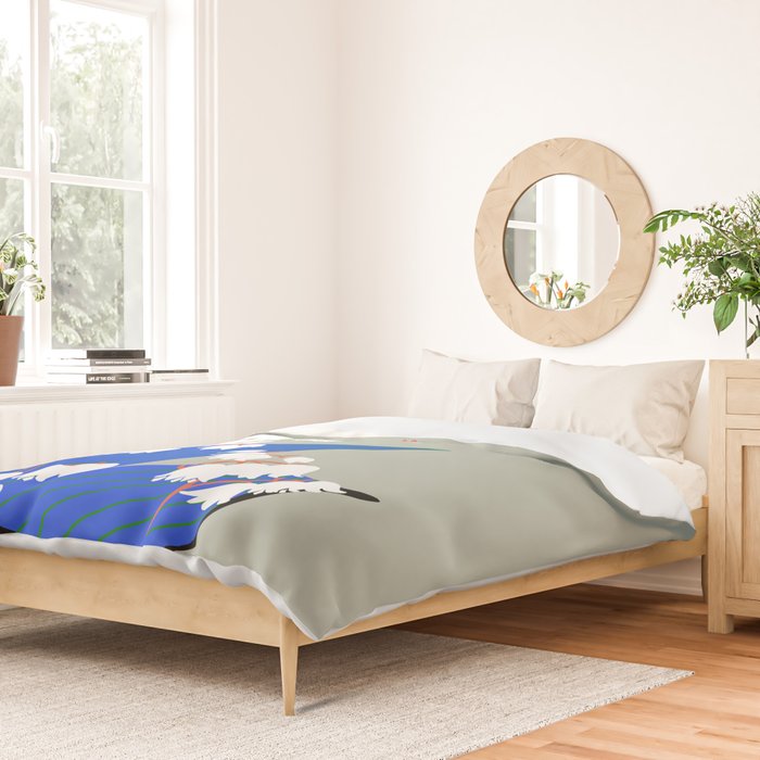 Flower Market New York Duvet Cover Gallery Image 2