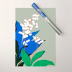 Flower Market New York Wrapping Paper Gallery Image 1