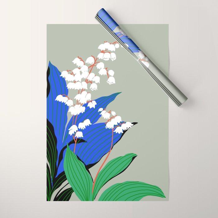 Flower Market New York Wrapping Paper Gallery Image 1
