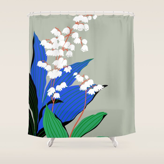 Flower Market New York Shower Curtain Gallery Image 1