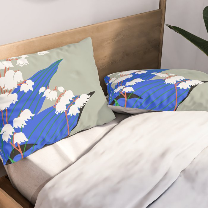 Flower Market New York Pillow Sham Gallery Image 2