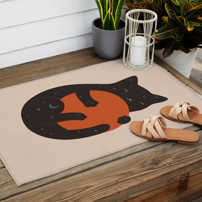 Cat Landscape 156 Outdoor Rug Gallery Image 2