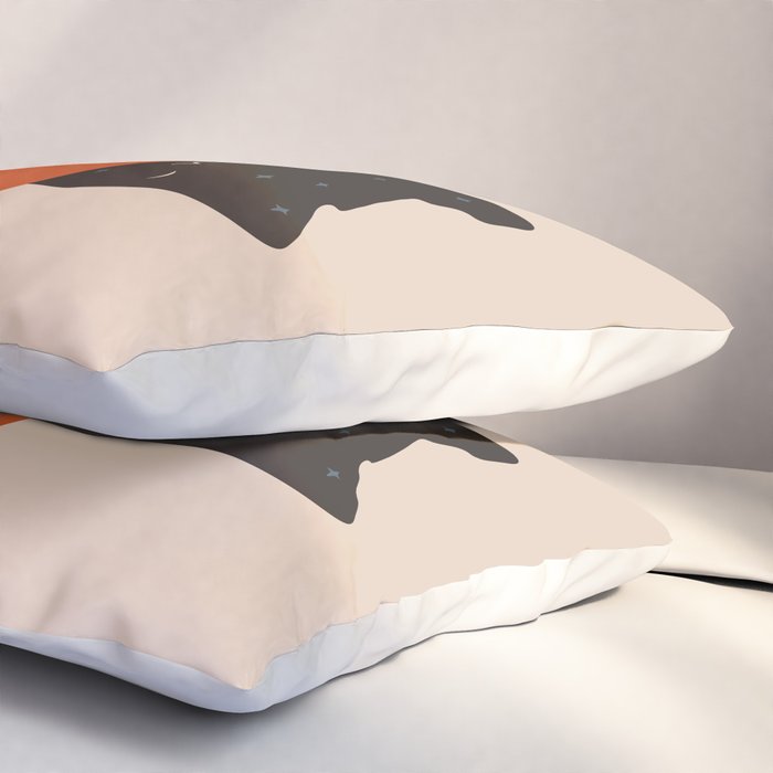 Cat Landscape 156 Pillow Sham Gallery Image 3