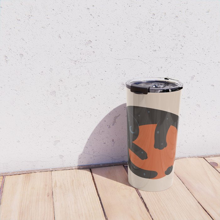 Cat Landscape 156 Travel Mug Gallery Image 4