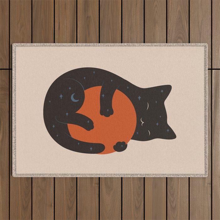Cat Landscape 156 Outdoor Rug Gallery Image 1