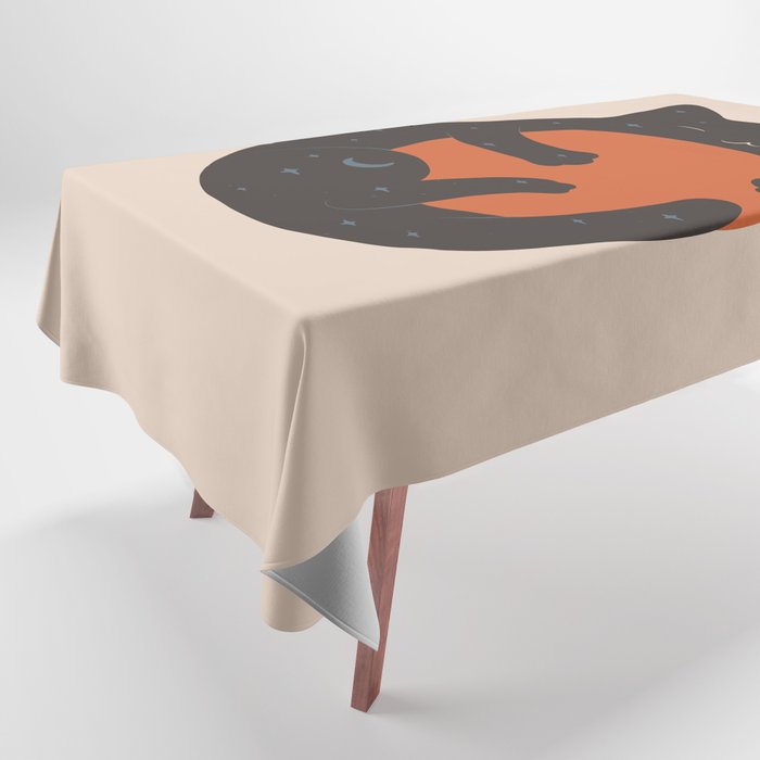 Cat Landscape 156 Tablecloth Gallery Image 1