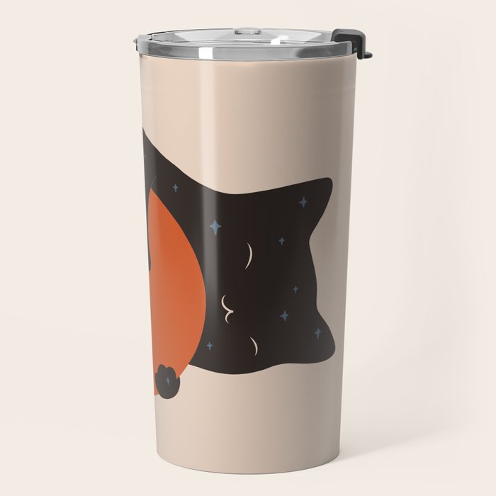 Cat Landscape 156 Travel Mug Gallery Image 2