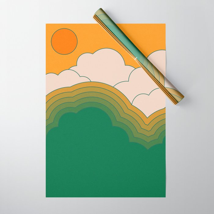 Summer Sky Wrapping Paper Gallery Image 1