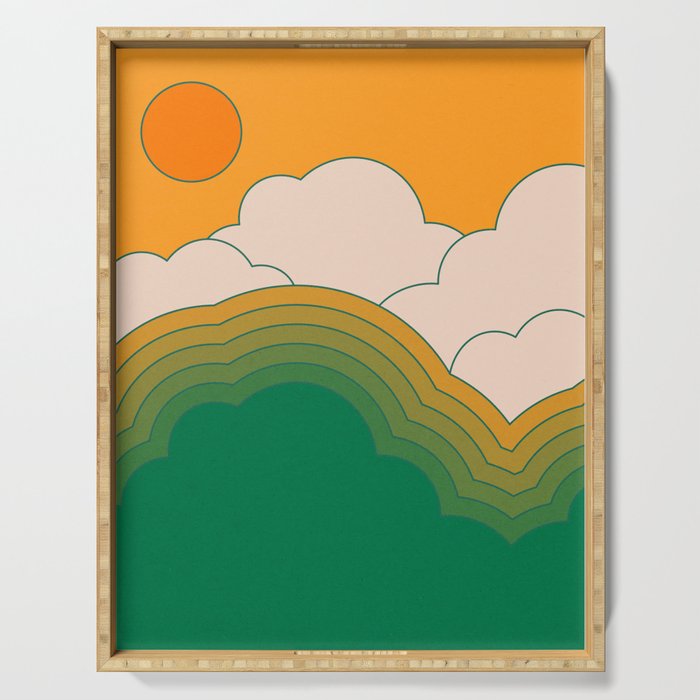 Summer Sky Serving Tray Gallery Image 1