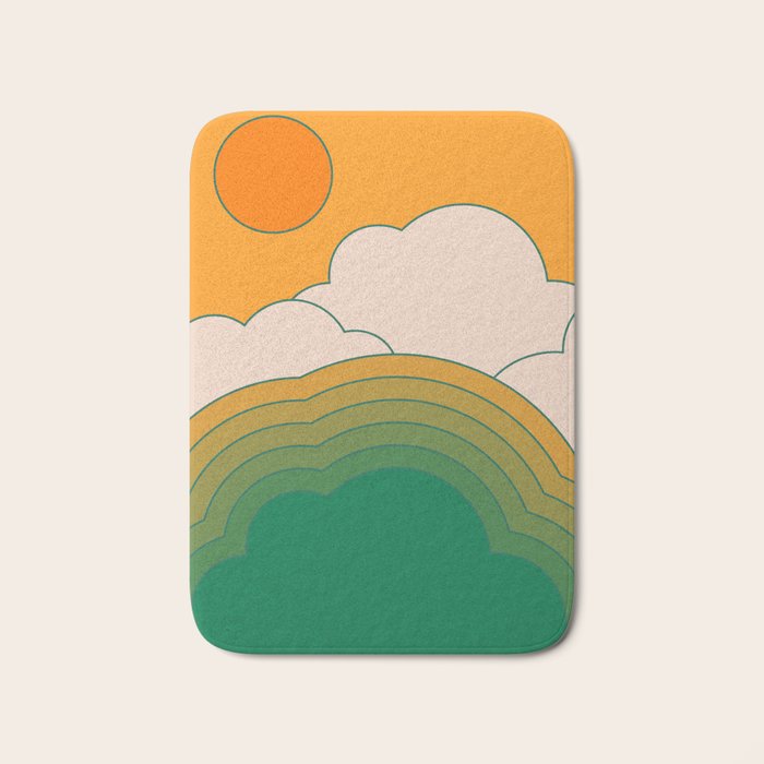 Summer Sky Bath Mat Gallery Image 1