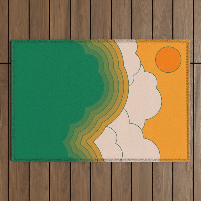 Summer Sky Outdoor Rug Gallery Image 1