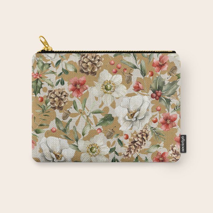 Winter flowers WP1 Carry All Pouch Gallery Image 1