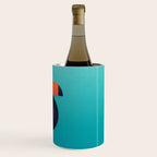 Toucan Geometric - Aqua Wine Chiller Gallery Image 3