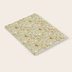 Mediterranean Terrazzo Mosaic Sage Peach Gold  Notebook Gallery Image 2