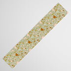 Mediterranean Terrazzo Mosaic Sage Peach Gold  Table Runner Gallery Image 3