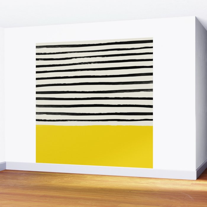 Sunshine x Stripes Wall Mural Gallery Image 2