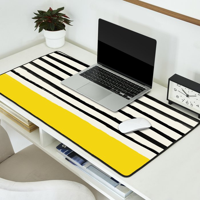 Sunshine x Stripes Desk Mat Gallery Image 2