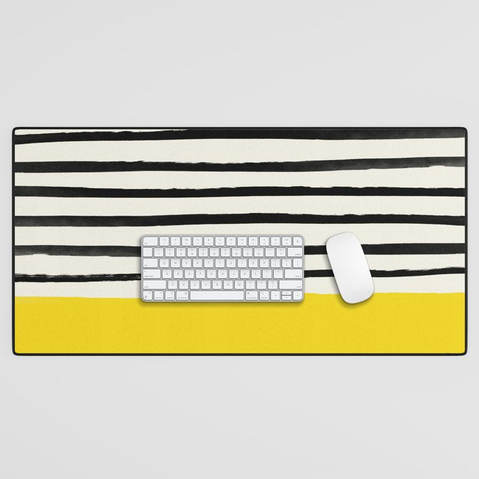 Sunshine x Stripes Desk Mat Gallery Image 1