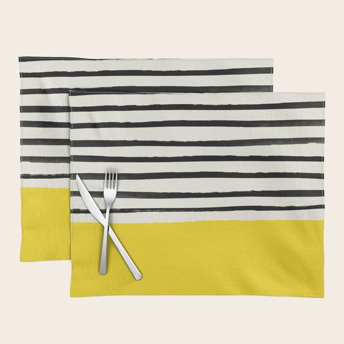 Sunshine x Stripes Placemat Gallery Image 1